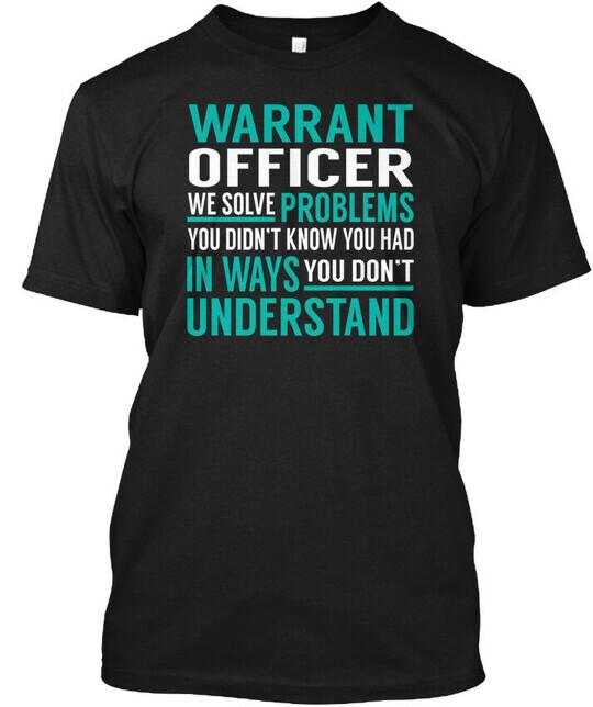 Warrant Officer Solve Problems T-Shirt Size S to 5XL M
