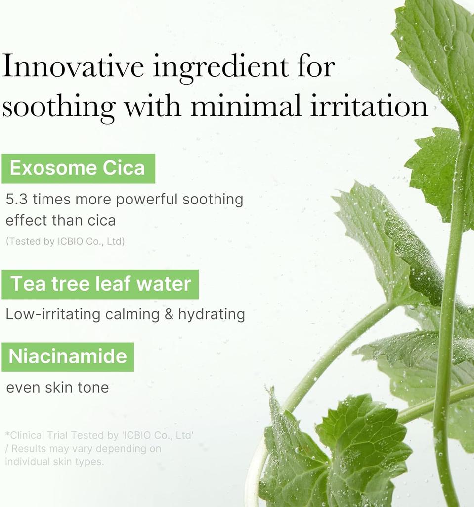 medicube Exosome CICA Tea Tree Calming Toner Pads 100SHEET