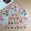 Stampo in Silicone a Forma di Fiore Tulipano per Sugarcraft Strumenti per Resina Strumenti per Decorare Torte Cupcake Cioccolato Fondant