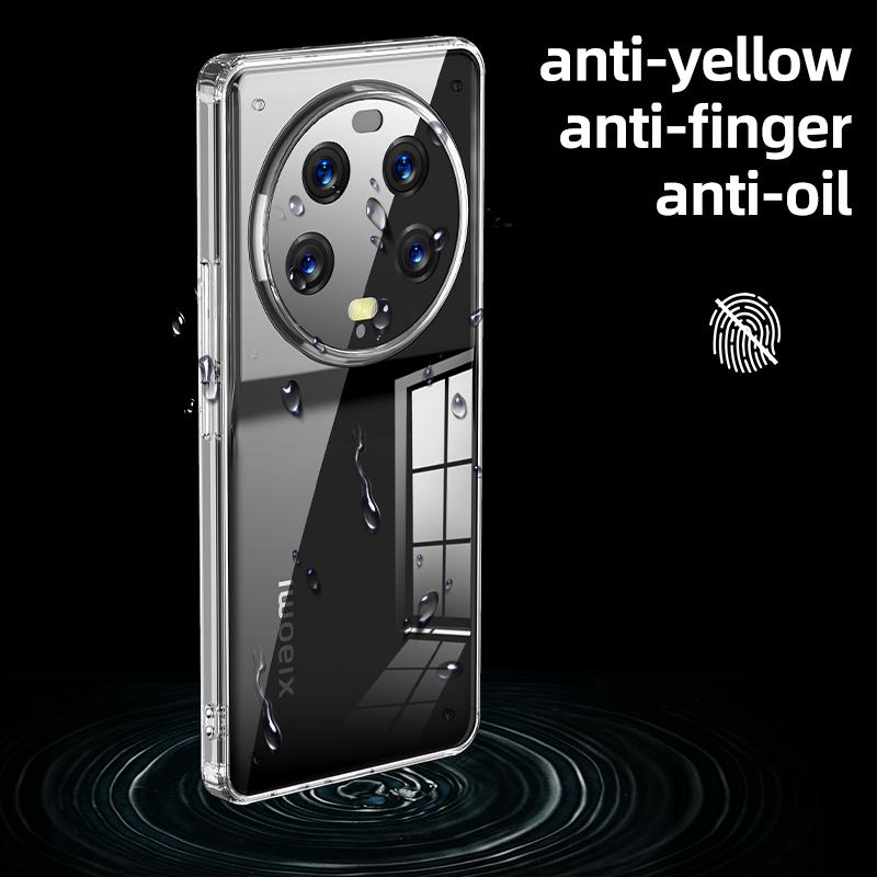 For Xiaomi 13 Ultra Protective Phone Case Hard PC Soft TPU Anti-drop Cell Phone Cover