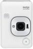 Fujifilm Instax Mini LiPlay Instant Camera/Smartphone Printer, Stone White (INS MINI HM1 STONE WHITE)