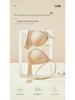Summer Seamless Triangle Cup Bra: Thin, Breathable Mesh for Small Bust with Antibacterial Push-up Design
