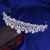 Wedding Prom Bride Headbands Crystal Headband Princess Rhinestone Crown Silver Tiara Crown