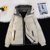 Men's Winter Cotton Coat Casual Thickened Hooded Parka Student Autumn/winter Fashion Outerwear
