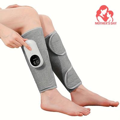1pc Electric Leg Massager - Air Compression & Heat, Rechargeable, Wireless, Ideal Gift for Mother's/Father's Day & Christmas.