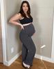 7061 European Maternity Support Pants: Casual Non-Constricting Wide Leg for Spring & Autumn