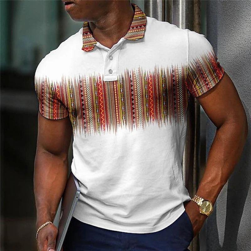 POLO-Shirt, kurzärmeliges lässiges Herren-T-Shirt