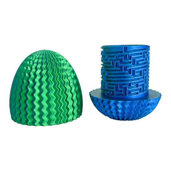 Yousheng 3D Printed Dragon Egg Toy Egg Shaped Maze Gift Box with Hidden Compartment Educational Stress Relief Puzzle Egg Birthdays Easter Present