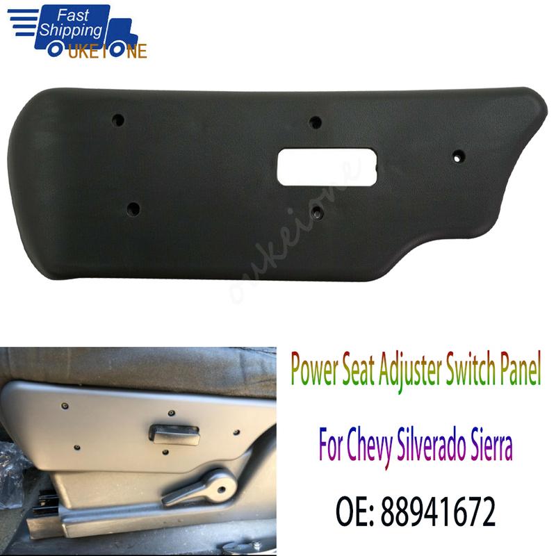 Driver Electric Seat Adjuster Bezel Control Switch Panel For 2003-2007 Chevy Silverado GMC Sierra 1500 2500 3500 Car Accessories