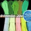 Outdoor Camping Luminously Rope 9 Strand Parachutes Cord Highly Strength Tent Rope Lanyards for Outdoor Use