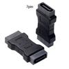 7Pin SATA Male to Male Converter for Computer PC Data Converter Plug Adapter Straight Angle 7P Serial ATA Jack Connector Coupler