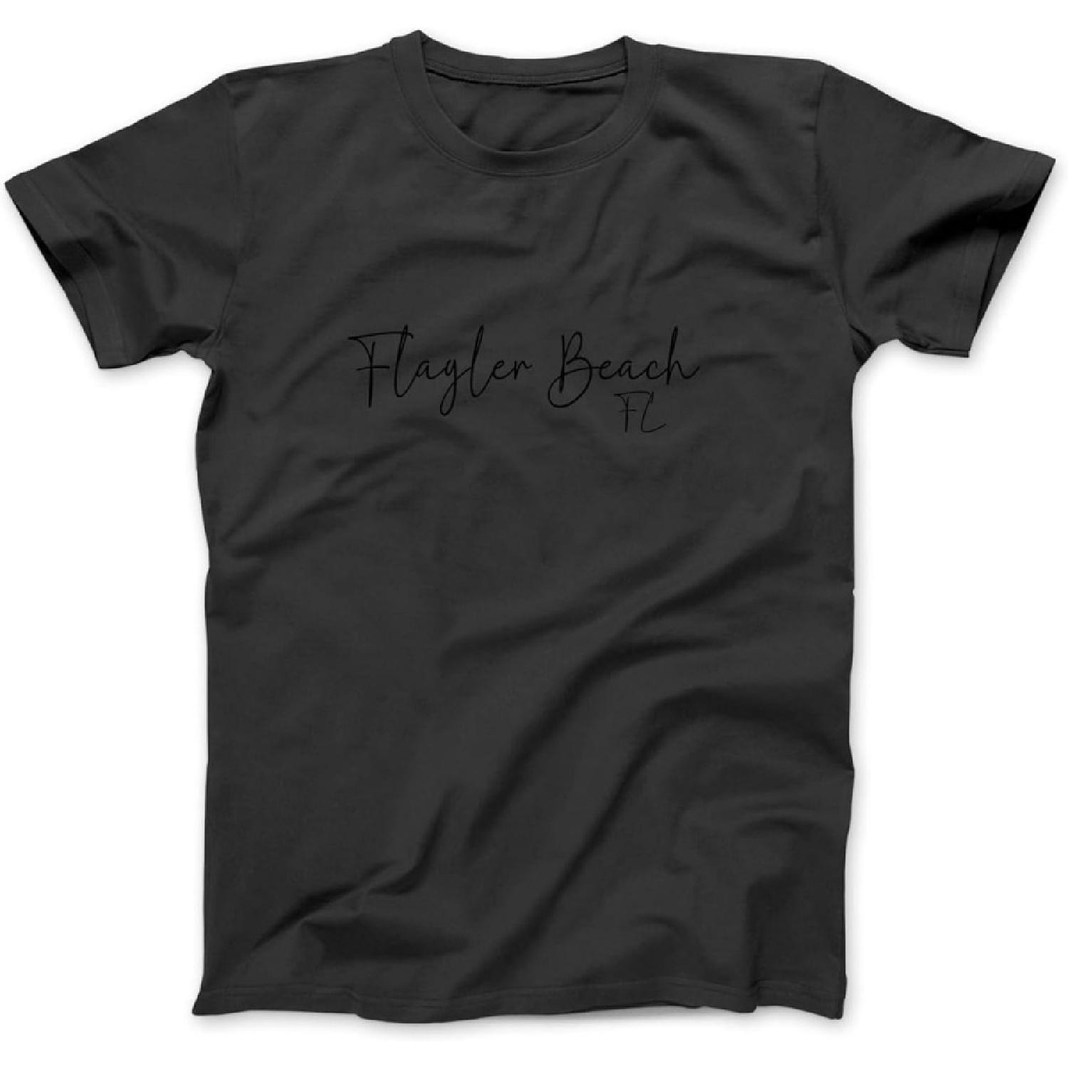 Flagler Beach Florida CA Retro Long Sleeve T-Shirt Sweatshirt Hoodie for Men Women Kids Made in Canada Black S