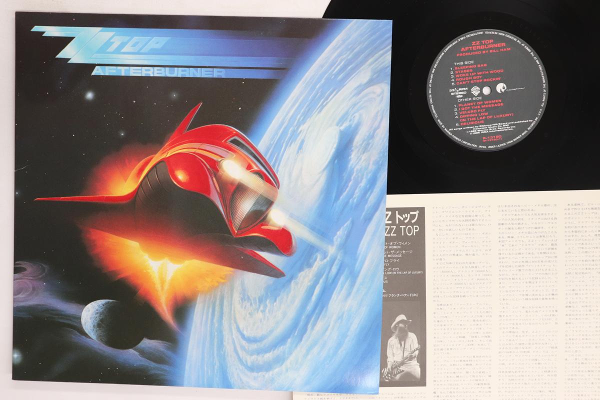 Виниловая пластинка ZZ TOP  Afterburner P13190 WARNER PIONEER 1985 Япония Рок Б/у