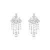 Orecchini Gema Clip-On Taglio Misto Donna Argento 5639329
