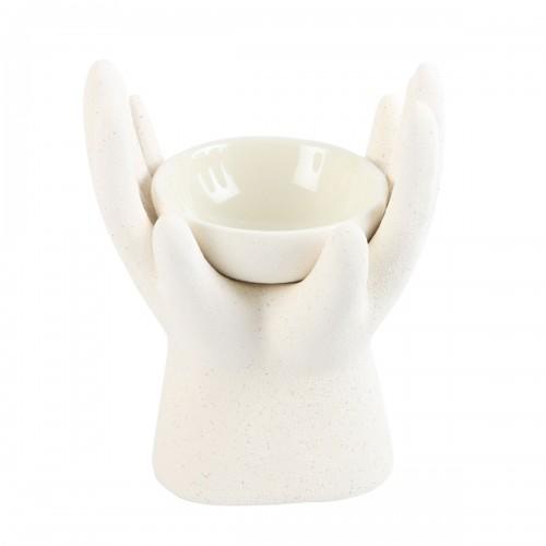 Something Different Healing Hands Oil Burner One Size blanc