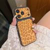 New Official Sexy Leopard Phone Case For iPhone 17 13 14 15 16 17 Pro Max 16 15 14 Plus Big Windows Shockproof Protector Cover