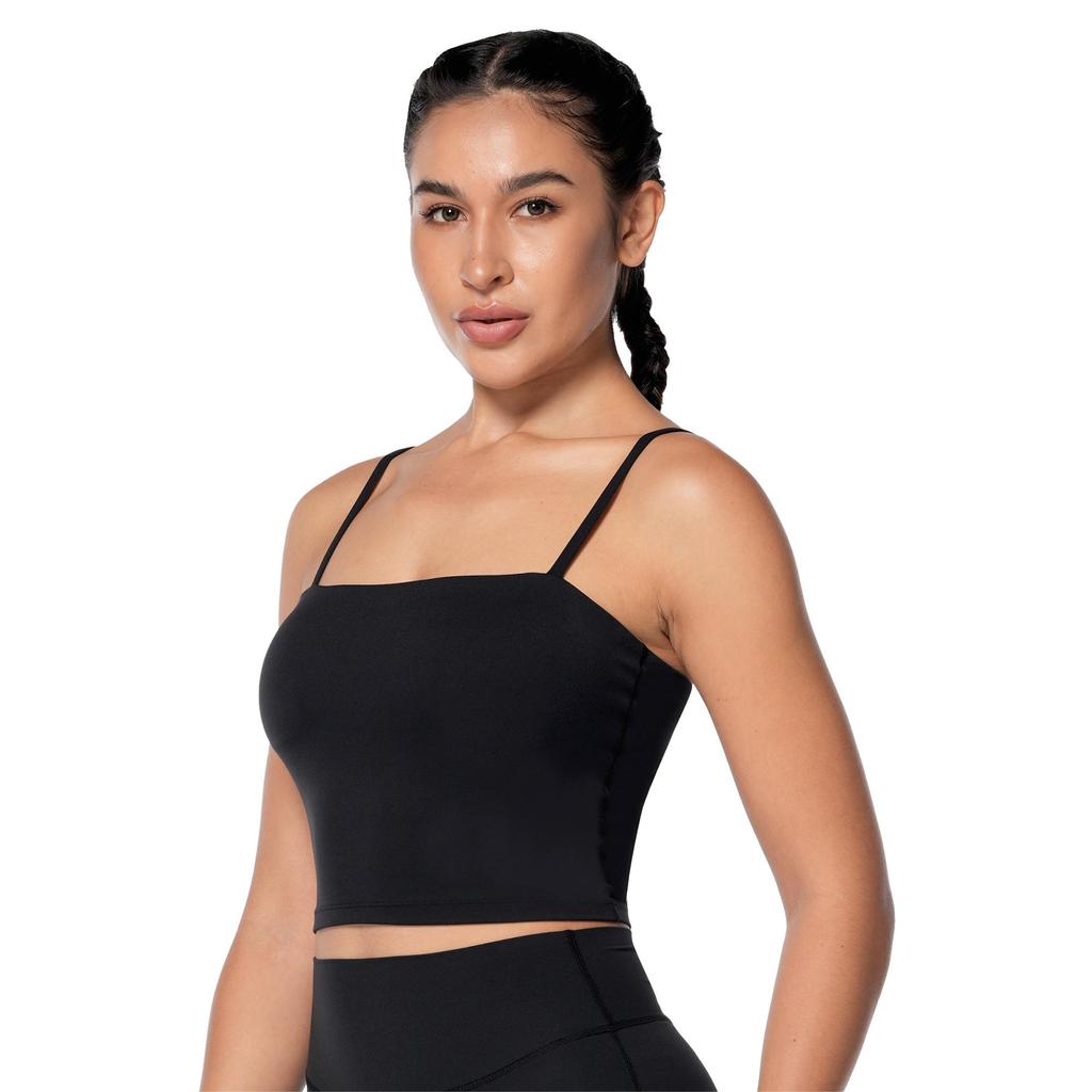 Women's Seamless Camisole Tank Top - Breathable Adjustable Spaghetti Strap Sleeveless Summer Invisible Layering Top