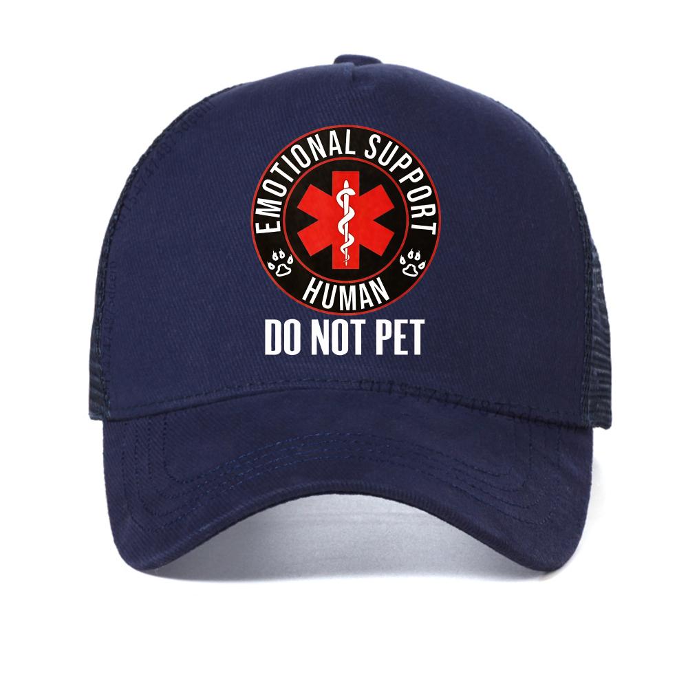 

Do Not Pet Funny Fun Emotional Support Husband Unisex baseball cap fashion Graphic Printed dad hat adjustable mesh trucker hats Adjustable