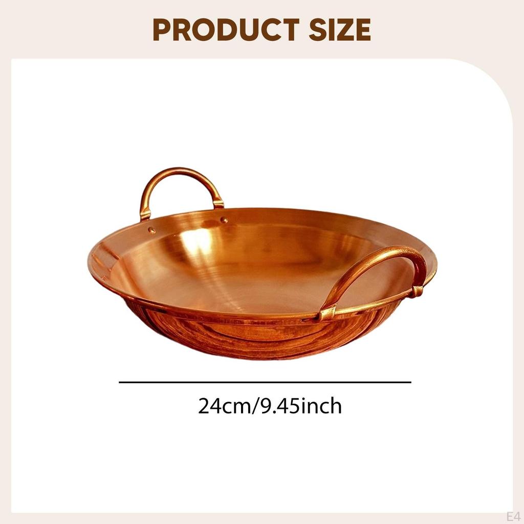 Pot Cookware Chinese Style Easy to Clean Versatile Soup Wok for Party Restaurant Camping