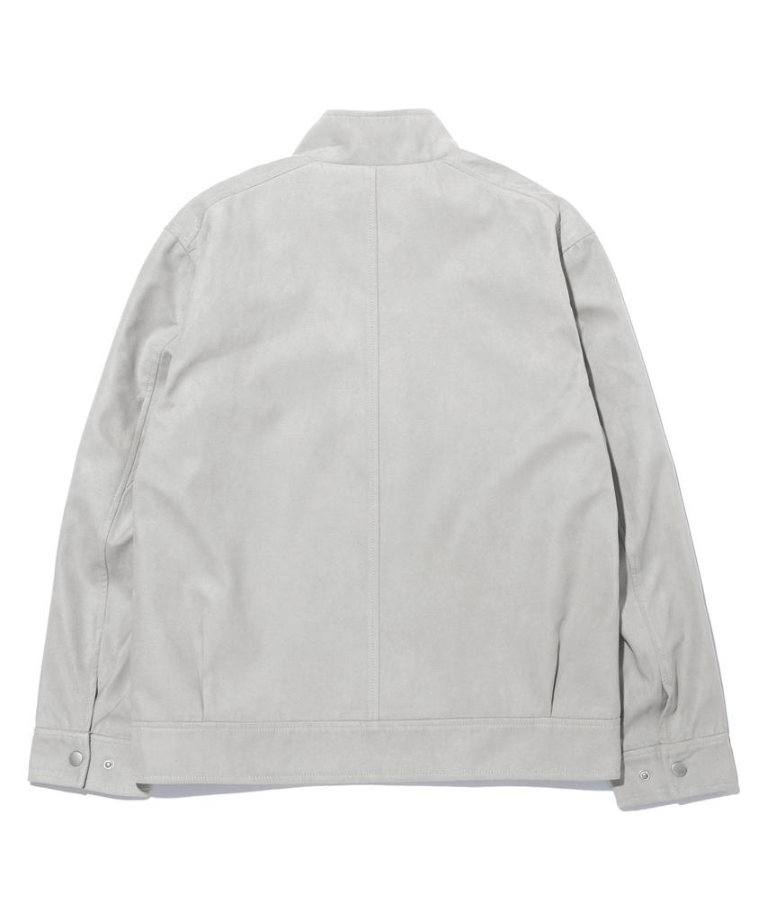 SIGNIFICANT Suede Harrington Jacket Lr1Ju005_Beige