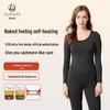 Oviezis Women's German Velvet Heat-Generating Warm Autumn/Winter Underwear Set