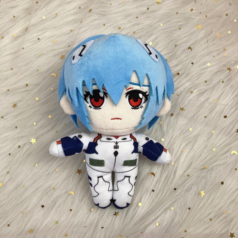 20cm Nowa Pluszowa Ayanami Rei Asuka Langley Soryu Pluszowa Rei Wypchana Ray Japońskie Anime Kawaii Urocze Kreskówkowe Zabawki Lalki Prezent do Łóżka