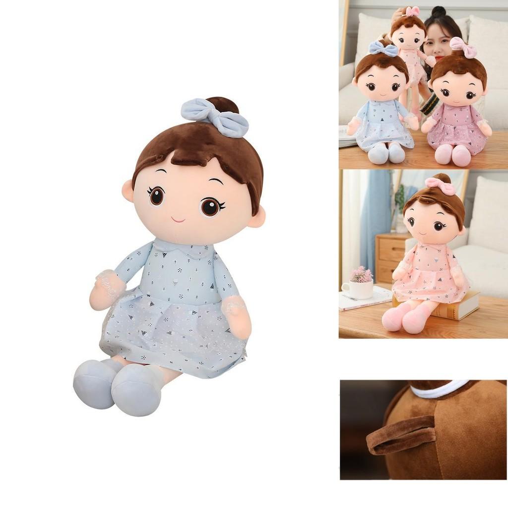 Plush Girl Doll With Cotton Filling For Kids Play And Collection