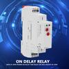 GRT8?A1 Mini Power On Delay Time Relay DIN Rail Mount AC 220V