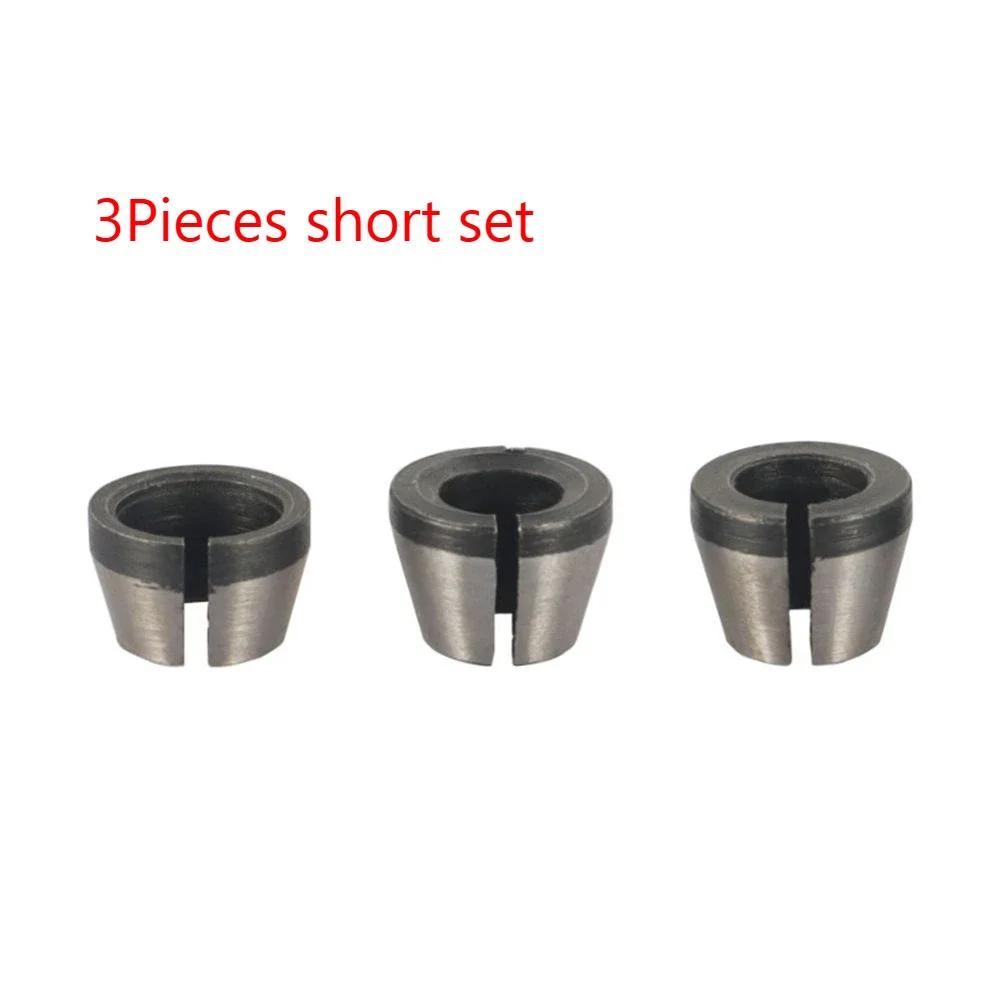 

Milling Collet Chuck Precision Adapter Conversion Chuck Krachtige Woodworking Milling Trimming Cutter Chucks 6mm 6.35mm 8mm