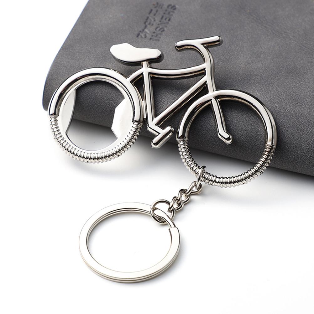 Portable Bottle Opener Keychain Metal Beer Bottle Opener Stainless Steel Bike Bottle Opener Keychain Key Rings
