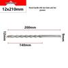 Round & Square Shank Concrete Hammer Drill Bit for Wall Drilling