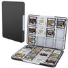 PGRTYOF Card Holds 24 Compatible with Game Cartridge Black 3DS/DS Case, Cards, NS/3DSXL/2DS/2DSXL/DSi, Organizer,