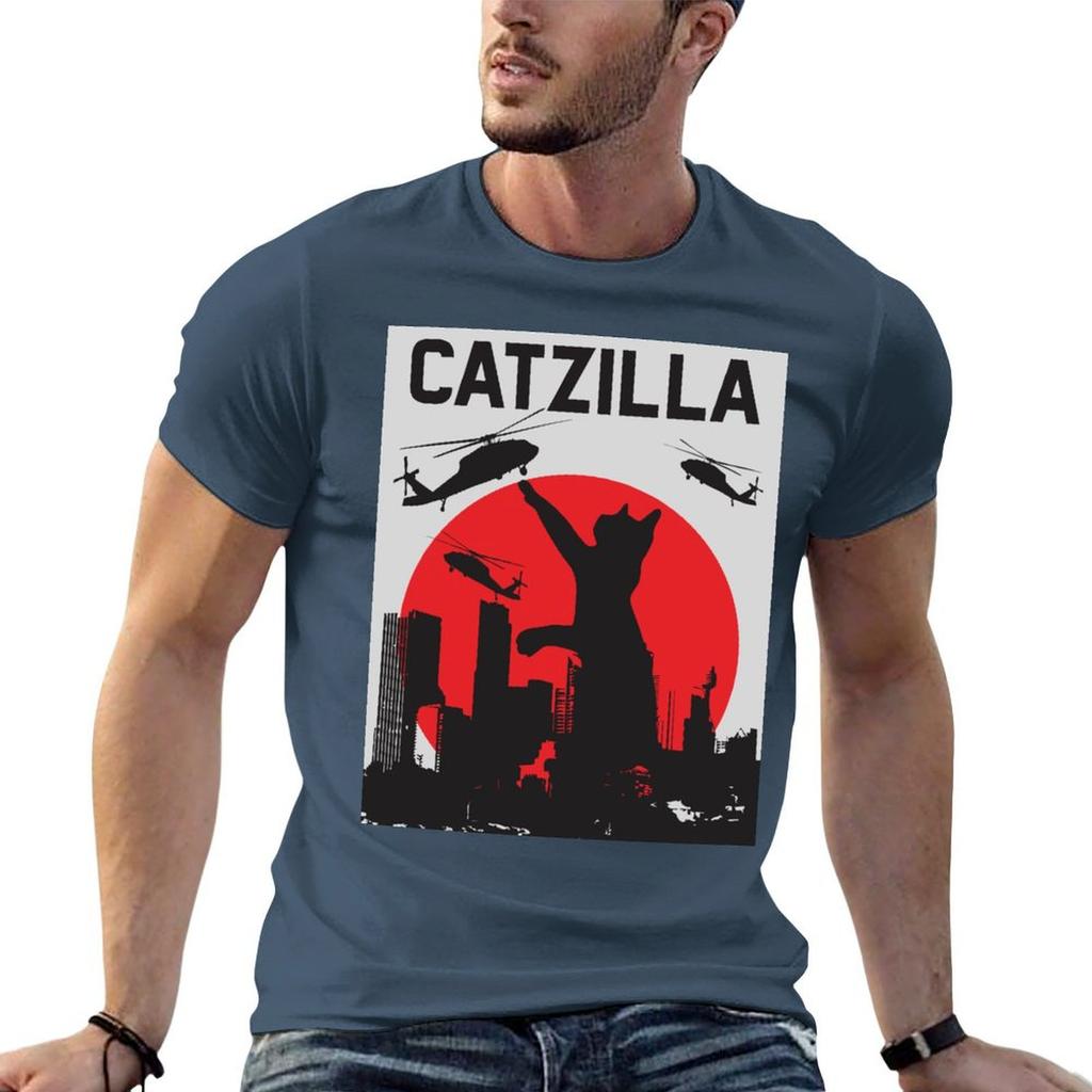 CATZILLA TShirt Cool Feeling Summer Tee Shirt