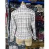 Long Sleeve Oversized Vintage Plaid Causal Loose Autumn Spring Blazer Jackets for Women Outerwear Clothes Coat
