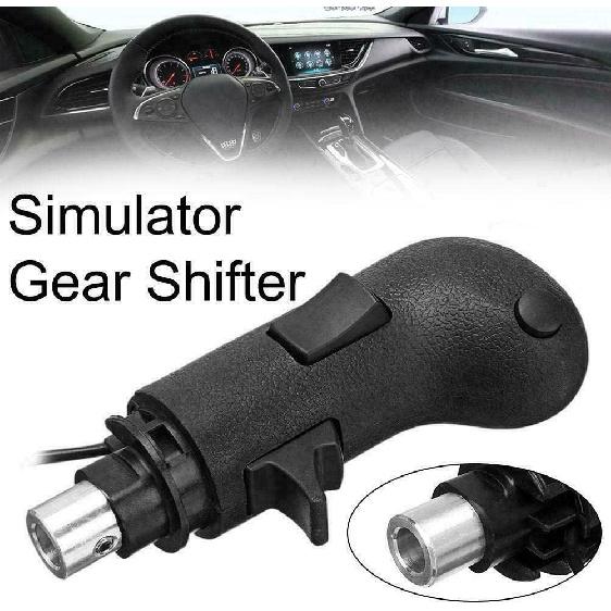 PALUMMA USB PC Gear Shift Knob for FANATEC ClubSport Shifter SQ, Modern Black ABS Plastic Gear Shift Knob (Package C)