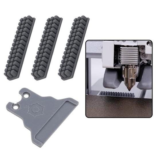 Nozzle Silicone Brush Tool Heat-Resistant Easy 3D Printer Nozzle Cleaner to Use 3D Printer