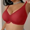 Seamless Plus Size Women Anti Sagging Gathering Bra For Big Bust