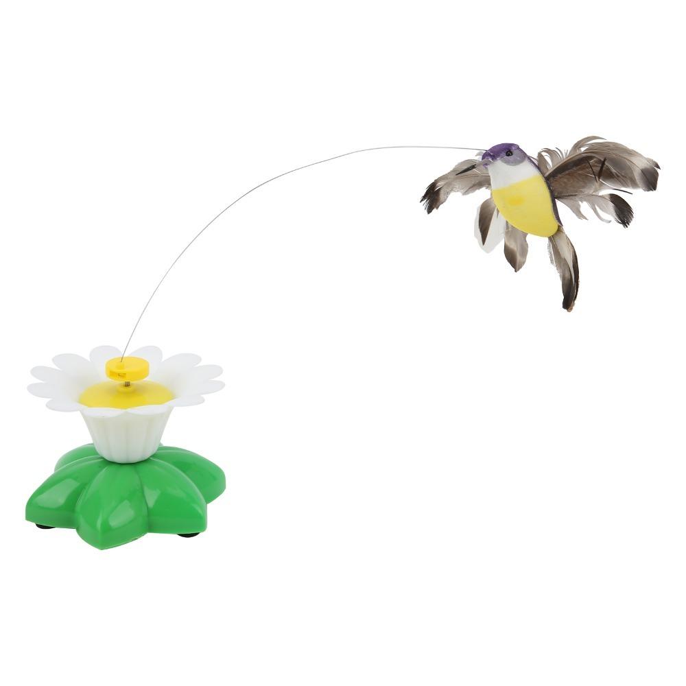 Electric Flying Movement Flying Bird Butterfly Cat Toy Lifelike Cat Toy Cat Entertainment