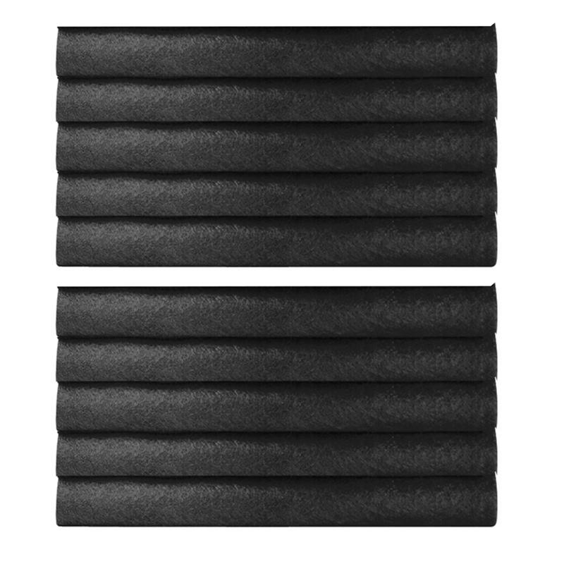 

Magic Cleaning Cloths For Glass, Microfiber Cleaning Cloth 20X25cm- Thickened 10PCS Black Rag For Window, Cars чёрный