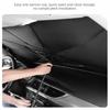 Folding Car Umbrella Retractable Car Sun Shade Sunscreen Curtain Sun Protecto  Car Front Window