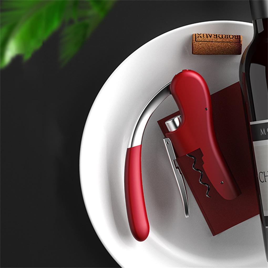 Cheap Alloy Champagne Wine Bottle Opener Bar Compact Vertical Corkscrew