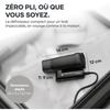 Défroisseur vapeur de voyage - SEVERIN - DG3282- Steamer pliable pour textiles - Résevoir 130ml - 1400 W - Noir