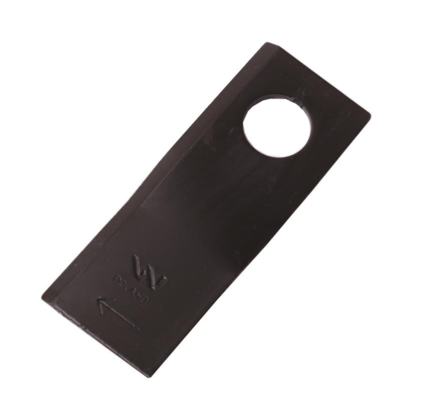 Nóż. Nożyk Kosiarka Prawy 100X40X3Mm Otwór 19 Zastosowanie Rs 100/3 Sipma Waryński ( Sprzedawane Po 25 )