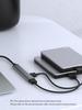 Mini-USB-Hub-Erweiterungen, 4-Port-USB 3.0-Hub 2.0-Hub, USB-Adapterstation, ultradünner tragbarer Daten-Hub, USB-Splitter