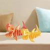 Multi-jointed Movable 3D Printed Shark Model Handmade Simulation Shark  Tabletop Ornament