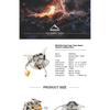 Widesea Camping Tourist Burner Big Power Gas Stove Cookware Portable Furnace Picnic Barbecue Tourism Supplies Outdoor Recreation