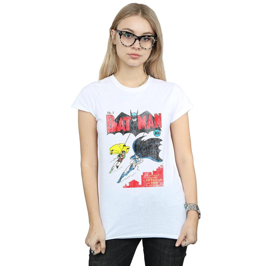 DC Comics Womens/Ladies Batman Issue 1 Cover Cotton T-Shirt