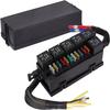 11-Way Car Relay Fuse Box with Wiring Harness for New Energy Vehicles