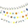 Astronaut Rocket Astronaut Garlands Banner 3m Outer Space Theme Party Decorations  Home Decor