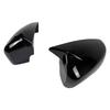 For Subaru Crosstrek  2024 ABS Plastic Car Rearview Side Mirror Cover Wing Cap Exterior Door Trim Adhesive Sticker Parts